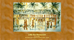 Desktop Screenshot of littlebarrestaurant.com